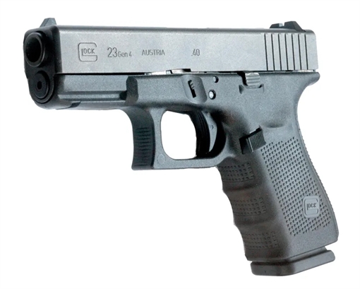 Picture of GLOCK 23 G23 GEN 5 HGA 40 S&W 4.02 IN BBL FS 5.5LB 3 12RD MAGS CERAKOTE GRAY BATTLEWORN FRAME/SLIDE PA235S203GBW