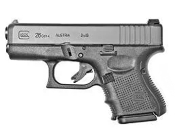 Picture of GLOCK 26 G26 HGA 9MM 3.5 IN BBL FS 5LB 2 10RD MAGS CERAKOTE GRAY BATTLEWORN FRAME/SLIDE PI2650201GBW