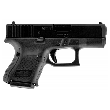 Picture of Glock 26 Gen 5 Subcompact Handgun 9mm Luger 10/rd Magazines (3) 3.43" Barrel Black Night Sights 5.5lb Trigger LE USA UA2650302AB