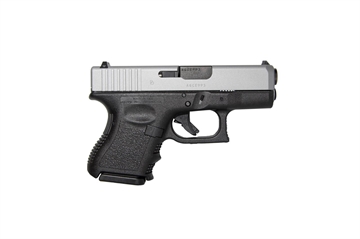 Picture of GLOCK 27 G27 HGA 40 S&W 3.5 IN BBL FS 5LB 2 9RD MAGS CERAKOTE SILVER TITANIUM SLIDE UI2750203TISL