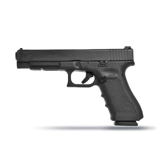 Picture of Glock 34 Gen 4 MOS Competition Handgun 9mm Luger 10/rd Magazines (3) 5.31" Barrel Black Adjustable Sights USA UG3430101MOS