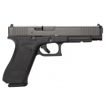 Picture of Glock 34 Gen 5 MOS Competition Handgun 9mm Luger 10/rd Magazines (3) 5.31" Barrel Black Night Sights 4.5lb Trigger LE Austria PA343S300MOSAB