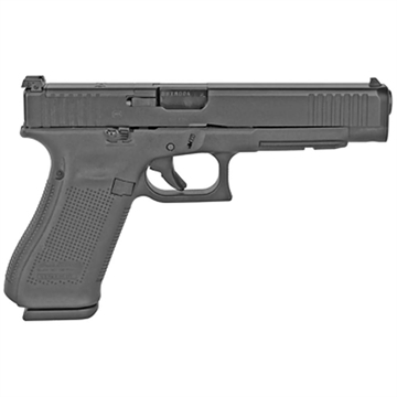 Picture of Glock 34 Gen 5 MOS Competition Handgun 9mm Luger 17/rd Magazines (3) 5.3" Barrel Black USA REBUILT UR34555MOS