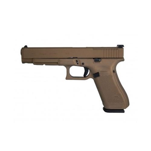 Picture of Glock 34 Gen 5 MOS Competition Handgun 9mm Luger 17/rd Magazines (3) 5.3" Barrel Bronze Austria BLEMISHED PA3430103MOSBB