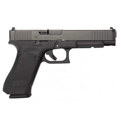 Picture of Glock 34 Gen 5 MOS Competition Handgun 9mm Luger 17/rd Magazines (3) 5.31" Barrel Black Night Sights 5.5lb Trigger LE Austria PA3450302MOSAB