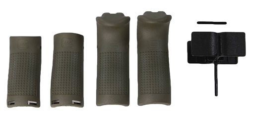 Picture of Glock Backstrap/Beavertail Set Battlefield Green Polymer 39844