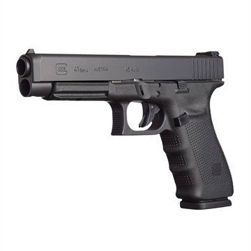 Picture of Glock 41 Gen 4 Competition Handgun .45 ACP 13/rd Magazines (2) 5.3" Barrel Black Adjustable Sights USA REFURBISHED UR41501