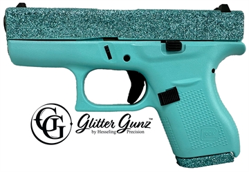 Picture of GLOCK 42 380ACP 3.25 GLITTER GUN MALIBLUE UI4250201MALGG