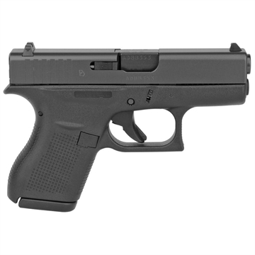 Picture of Glock 42 Subcompact Handgun .380 ACP 6/rd Magazines (2) 3.2" Barrel Black Austria REFURBISHED PR42509