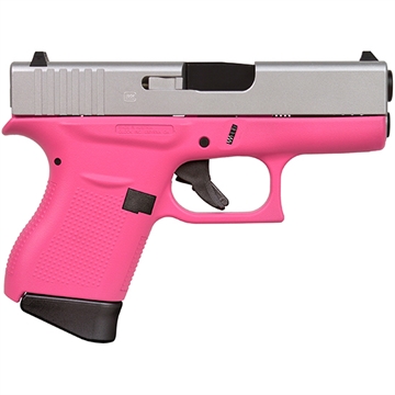 Picture of GLOCK 43 9MM 3.41 FS PINK SATIN ALUM 6RD PI4350201PPSA