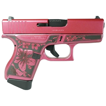 Picture of Glock 43 "Cherry Blossom Medusa Pink" Subcompact Handgun 9mm Luger 6rd Magazines (2) 3.41" Barrel USA UI4350201 MODCB