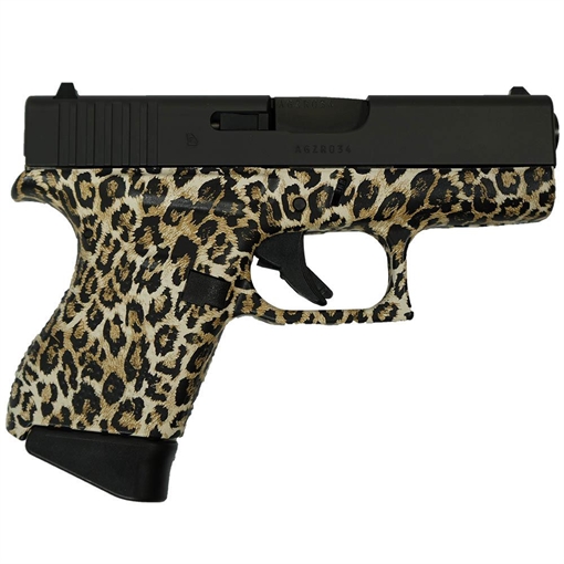Picture of Glock 43 Custom "Leopard Print" Handgun 9mm Luger 6rd Magazines (2) 3.4" Barrel USA UI4350201 MODLP
