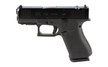 Picture of GLOCK 43X PX4350204FRMOSTBLHOL