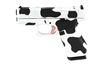 Picture of GLOCK 43X, M.O.S, Semi-automatic, Striker Fired, Sub-Compact, 9MM, 3.41", Cow Print, 10 Rounds, 2 Magazines, Fixed Sights, Polymer PX4350201FRMOSN