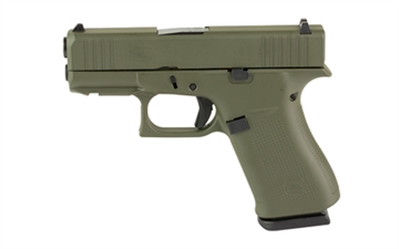 Picture of GLOCK 43X 9MM 10RD OD GREEN FRT RAIL UX4350204FRN-OD