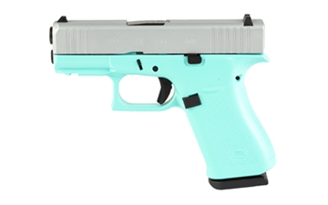 Picture of GLOCK 43X 9MM 10RD REB/SILVER FRRAIL UX4350204FRN-REBCS