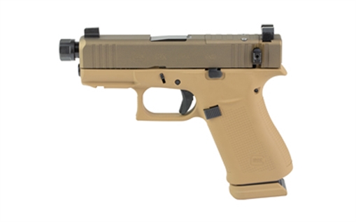 Picture of GLOCK 43X 9MM 15RD 3.92" TB FDE UX4350204NR15