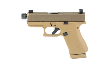 Picture of GLOCK 43X 9MM 15RD DEBO FDE TB UX4350204NR15