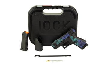 Picture of GLOCK 43X 9MM 15RD FS PEACOCK UX4350204NR15