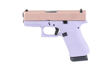 Picture of GLOCK 43X 9MM 15RD LAVENDER LUXE UX4350204NR15