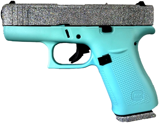 Picture of GLOCK 43X 9MM 3.41 TIFF DIAMOND GLITTER GUNZ PX4350201TDIA