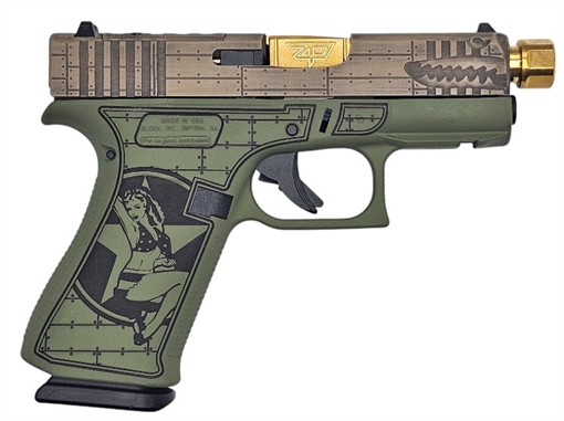Picture of GLOCK 43X 9MM BOMBER 10RD UX4350204BOMB