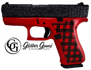 Picture of GLOCK 43X 9MM BUFFALO PLAID GLITTER GUNZ PX4350201BUF