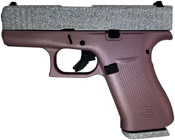 Picture of GLOCK 43X 9MM GLITTER GUNZ BLUSH DIAMOND PX4350201BDIA