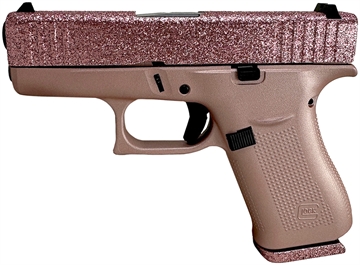 Picture of GLOCK 43X 9MM GLITTER GUNZ ROSE GOLD PX4350201RGGG