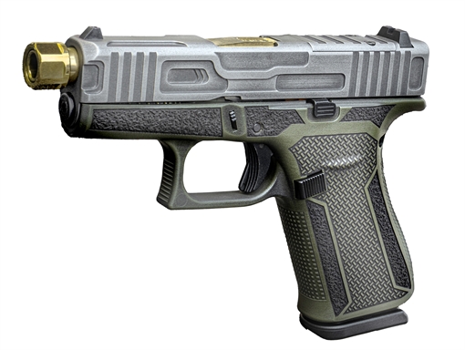 Picture of GLOCK 43X 9MM MCFLY GOLD SHARK COAST TACTICAL PX4350201MCFYGB