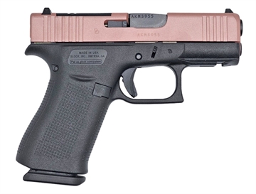 Picture of GLOCK 43X 9MM ROSE GOLD OR SO UX4350204NRGS