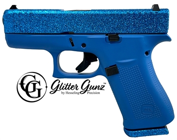 Picture of GLOCK 43X 9MM SAPPHIRE GLITTER GUNZ PX4350201SAP