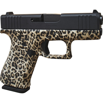 Picture of Glock 43x Custom "Leopard Print" Subcompact Handgun 9mm Luger 10rd Magazines (2) 3.41" Barrel USA Made UX4350201 MODLP
