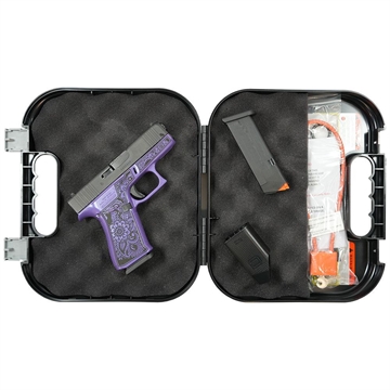 Picture of Glock 43x Custom "Purple Pearl Mandala" Subcompact Handgun 9mm Luger 10/rd Magazines (2) 3.41" Barrel USA UX4350201 MODMDLPP