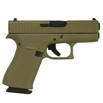Picture of Glock 43X "FDE" Handgun 9mm Luger 10rd Magazines(2) 3.41" Barrel USA Made UX4350201 MODFDE