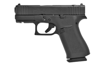 Picture of GLOCK 43X, M.O.S, Semi-automatic, Striker Fired, Sub-Cmp, 9MM, 3.41", Black, 10Rd, 2 Mags, Rebuilt, Fixed Sights, Polymer, nPVD PR4350901XFRMOS