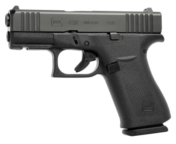 Picture of GLOCK 43X FS 9MM PISTOL 3.39" FXD 5.5lb 2-15RD MAGS UX4350203FR