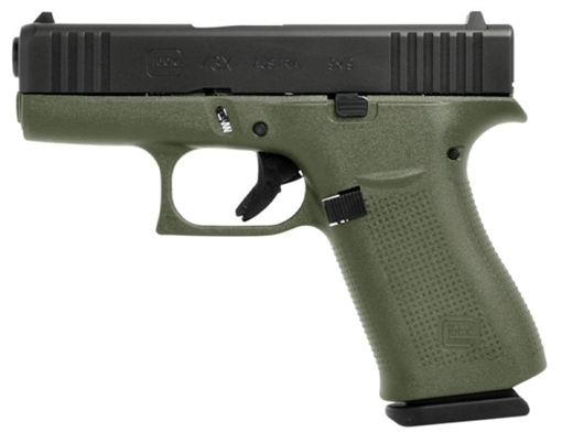 Picture of GLOCK 43X G43X BFG HGA 9MM 3.6 IN BBL FS 5LB BLACK 2 10RD MAGS BFG FRAME PX4350201BFG