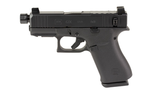 Picture of GLOCK 43X HP 9MM 10RD 3.92" TB BLK UX4350204FRN 810188105172