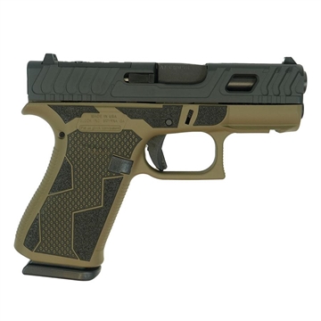 Picture of Glock 43X "Kavorka" FDE Handgun 9mm Luger 10rd Magazines(2) 3.4" Barrel Accessory Rail RMR/c USA Made UX4350201FR MODKVKAF