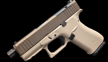 Picture of GLOCK 43X MOS 2 TONE TAN/BRONZE THREADED 9MM PISTOL 3.39"  2-10RD MAGS PX43XMOS-2TTB 756542286739