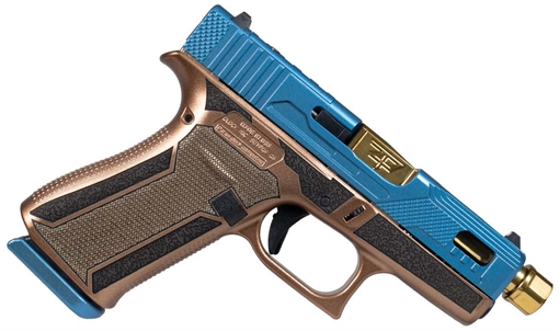 Picture of GLOCK SHARK COAST TACTICAL 43X MOS 9MM BLUE HUSH 300237030120