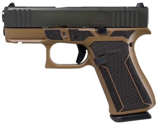 Picture of GLOCK SHARK COAST TACTICAL 43X MOS 9MM HAPPY LITTLE PX4350201FRMOSHLT