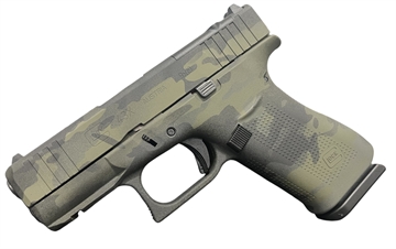 Picture of GLOCK 43X MOS BLACK MULTI CAM FS 9MM PISTOL 3.39" FXD 5.5lb 2-10RD MAGS PX4350201FRMOSBM 756542286562