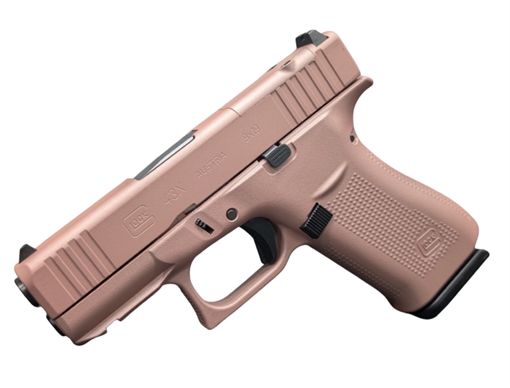 Picture of GLOCK 43X MOS ROSE GOLD FS 9MM PISTOL 3.39" FXD  2-10RD MAGS    PX43XMOS-RG