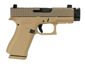 Picture of SHARK COAST CUSTOMS 43X OR 9MM DEBO TAN COMP FRONT RAIL 10RD UX4350204FRDTCP CAMFOUR EXCLUSIVE UX4350204FRDTCP