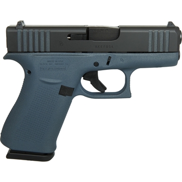 Picture of Glock Glock 43X Pistol 9mm 3.41 in. Blue Titanium 10 rd. GC43XBLUTITM-UX43502