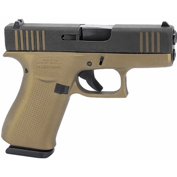 Picture of Glock Glock 43X Pistol 9mm 3.41 in. Burnt Bronze 10 rd. GC43XBB-UX4350201
