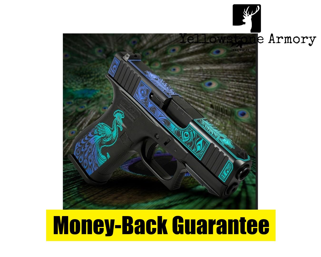 GLOCK 43X RMR CUT C4 PEACOCK 9MM 3.4IN BARREL 10RD UX4350204FRNPEA ...