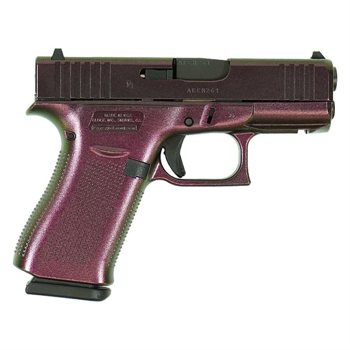 Picture of Glock 43X Shimmering Razorback Handgun 9mm Luger 10rd Magazines(2) 3.4" Barrel Front Grip Rail USA Made UX4350201FR MODRB